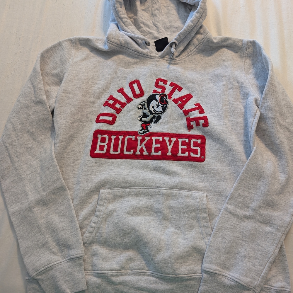 Ohio State Buckeyes Gray Hoodie